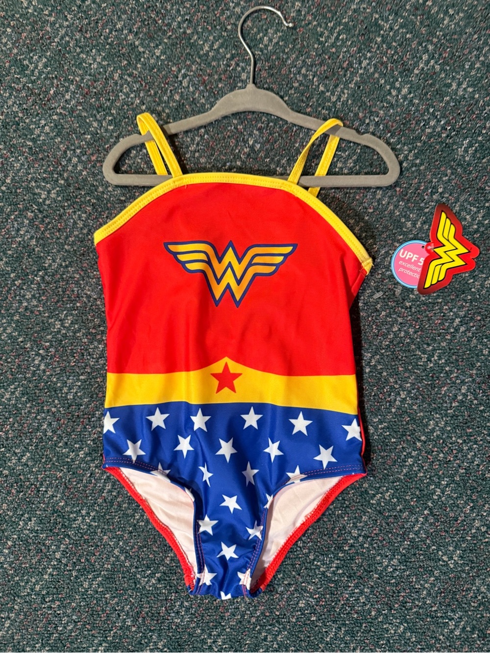 NWT Wonder Woman Girls' One-Piece Swimsuit 4T